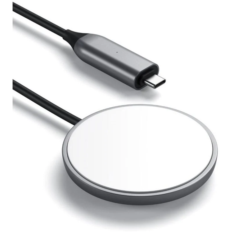 Satechi 7,5W Magsafe Magnetisk Trådløs Oplader, Sort