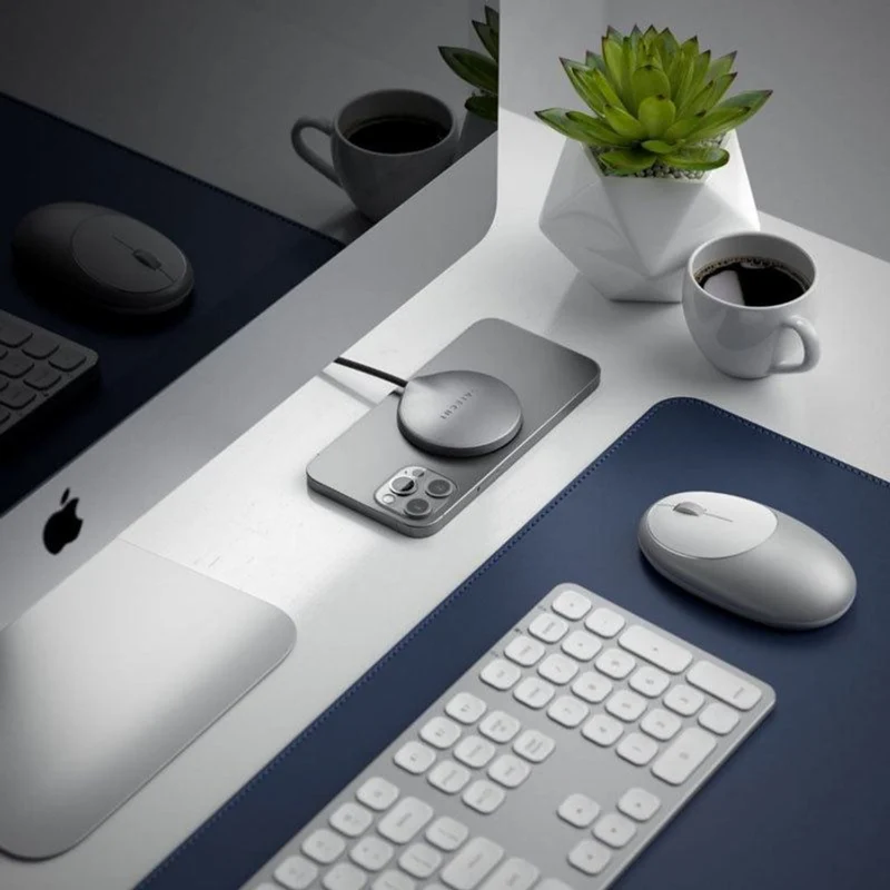 Satechi 7,5W Magsafe Magnetisk Trådløs Oplader, Sort
