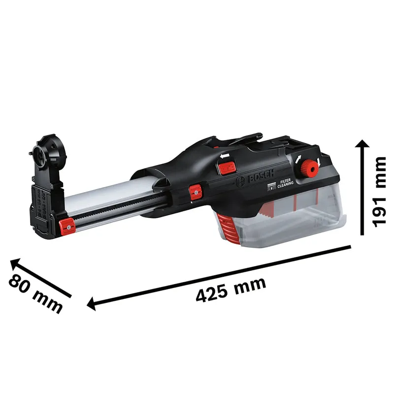 Integrated vacuum cleaner Bosch PRO GDE 28 D