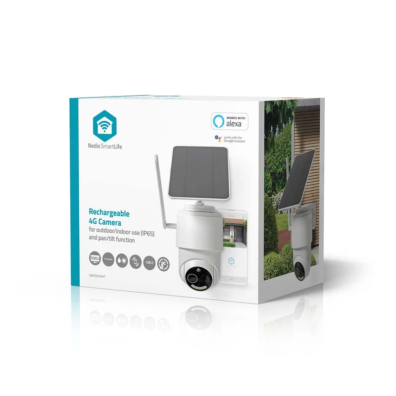 Nedis Câmara de exterior Inteligente 4G Full HD 1080p