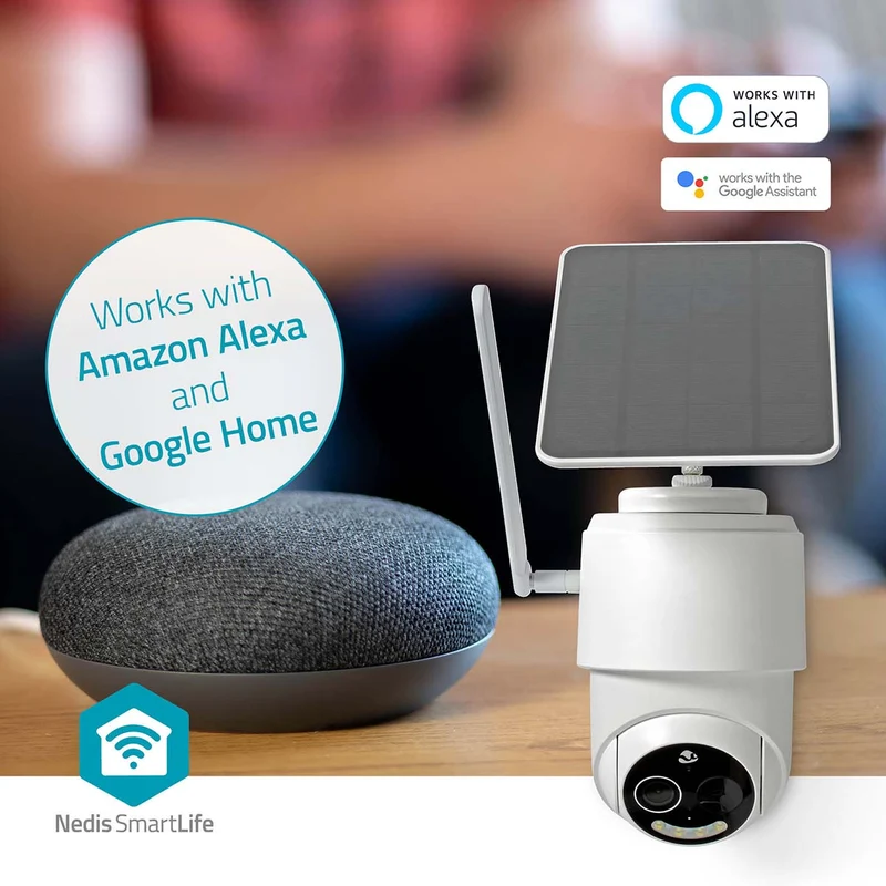 Nedis Câmara de exterior Inteligente 4G Full HD 1080p