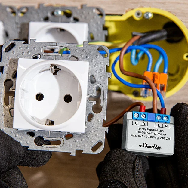 Shelly PM Plus Mini - Módulo WiFi/BT
