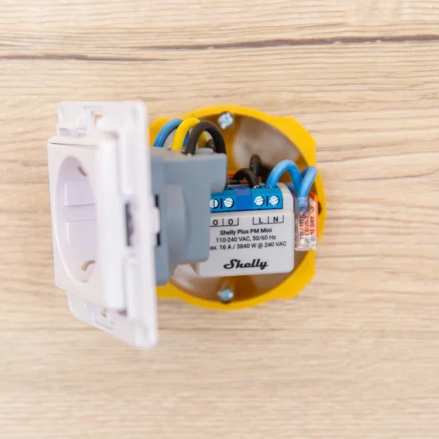 Shelly PM Plus Mini - Módulo WiFi/BT