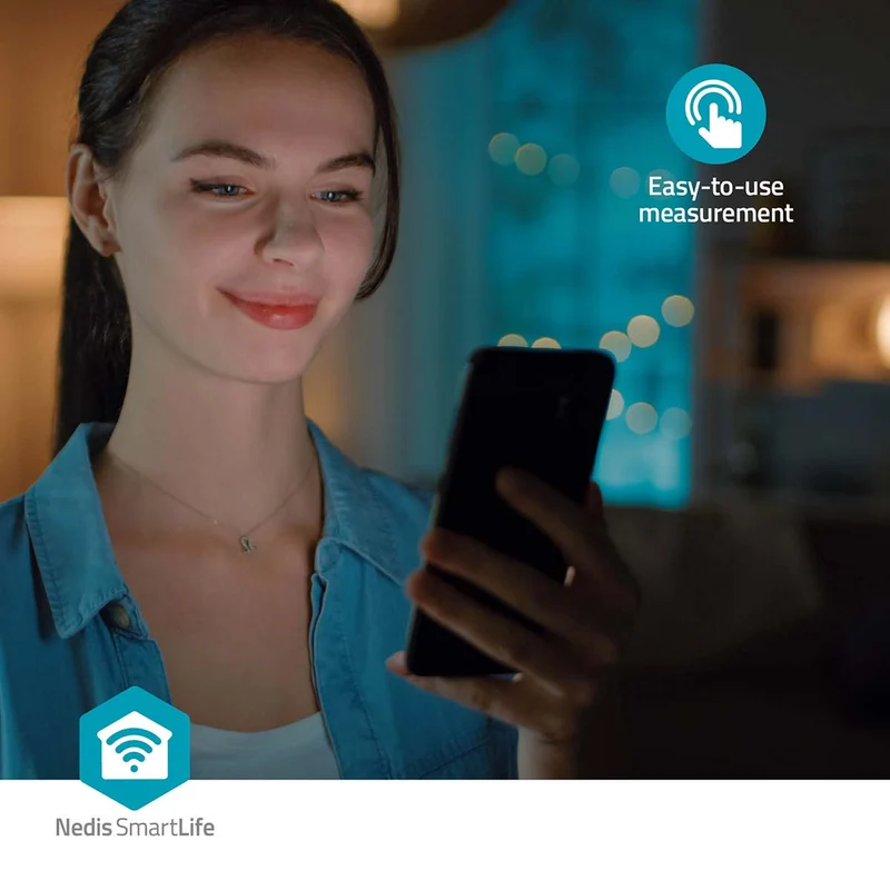 Nedis SmartLife Oxímetro de Pulso Bluetooth
