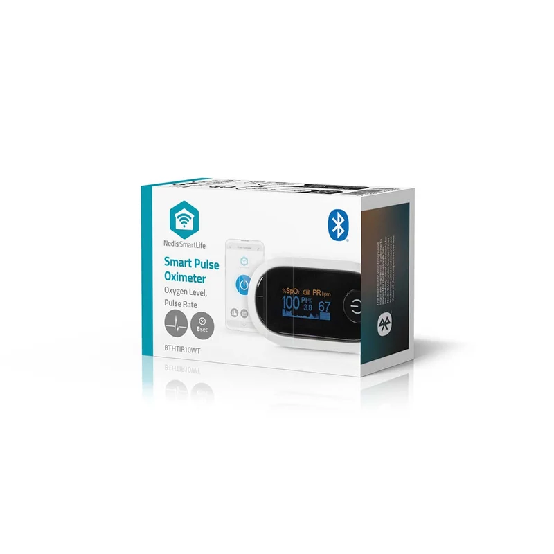 Nedis SmartLife Oxímetro de Pulso Bluetooth