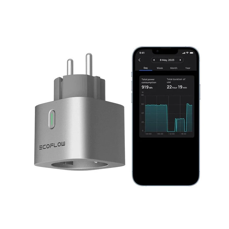 Tomada inteligente Ecoflow Wifi Matter