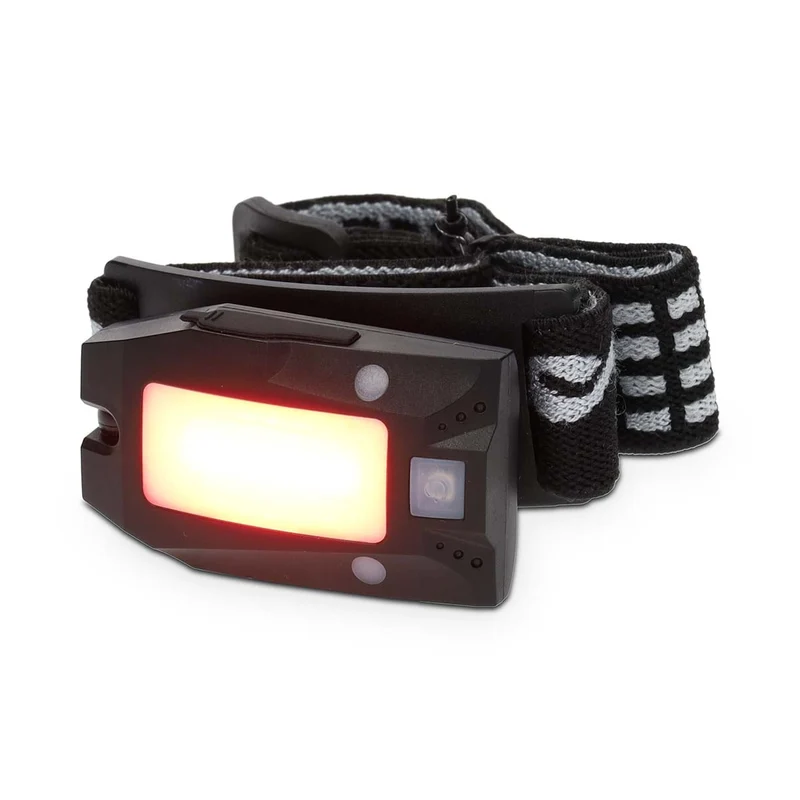 LED hoofdlamp Batterij Gevoed / USB Gevoed - 3.7 V DC - Nominale lichtstroom: 180 lm