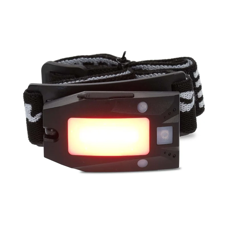 LED hoofdlamp Batterij Gevoed / USB Gevoed - 3.7 V DC - Nominale lichtstroom: 180 lm