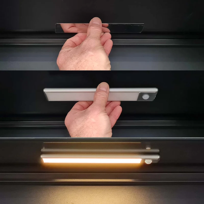 Kastverlichting 110 lm - Bewegingssensor - 10 uur
