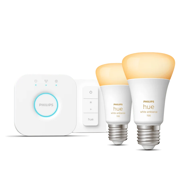 Philips Hue White Ambiance E27 Starter Kit