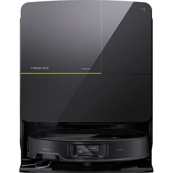 Roborock Saros Z70 Robot Vacuum Cleaner With Dock, Black