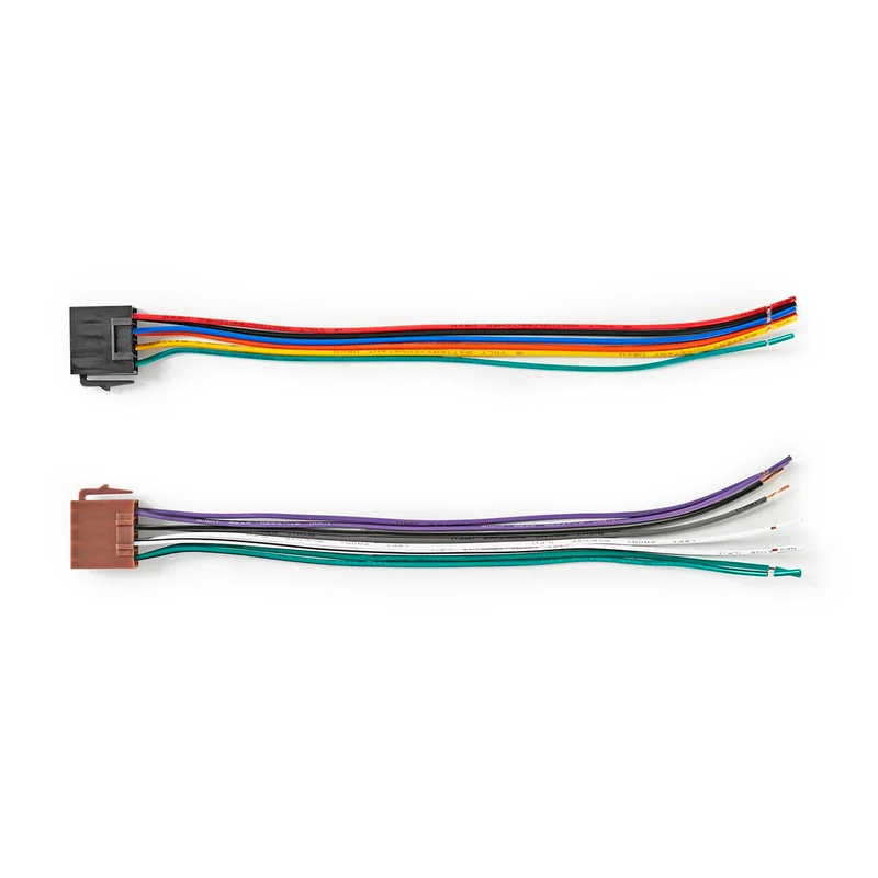ISO-Kabel voor Autoradio ISO-compatibiliteit: Standaard - 0.15m - Rond