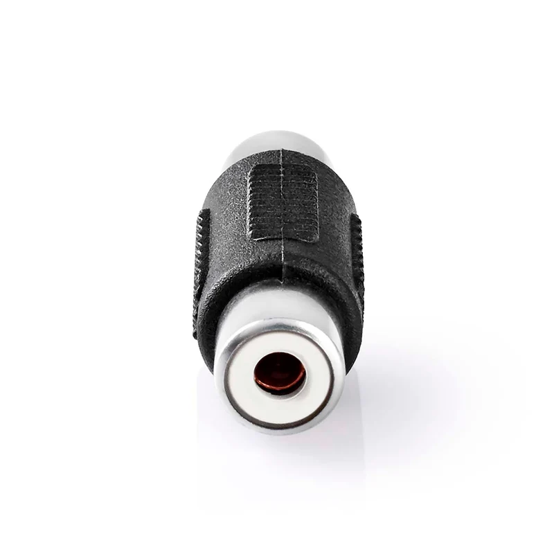 Mono-Audioadapter RCA Female - RCA Female - Vernikkeld