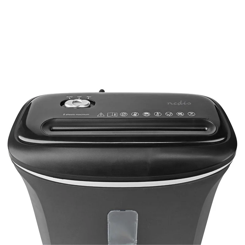 Papierversnipperaar Kruissnede - 6x A4-pagina's - 12l