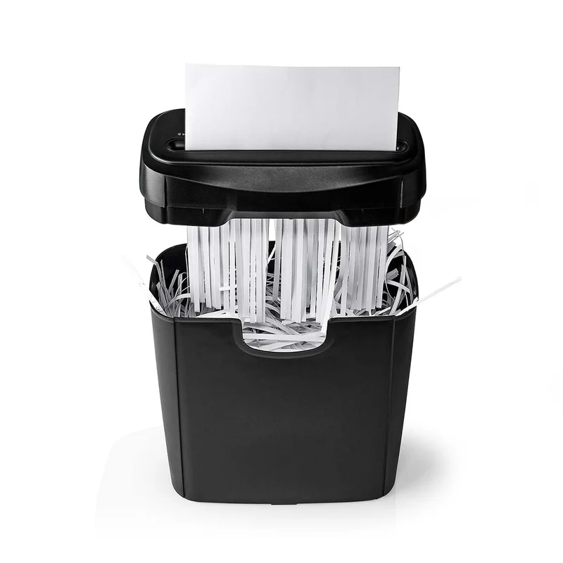Papierversnipperaar Strips Snijden - 6x A4-pagina's - 10l