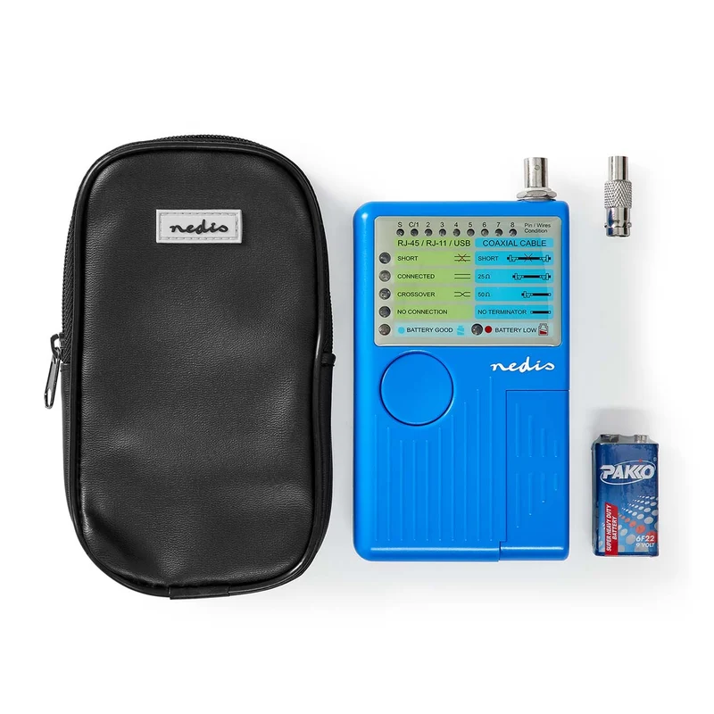 LAN Meet Instrument Bedraad - 180m - LED-indicator