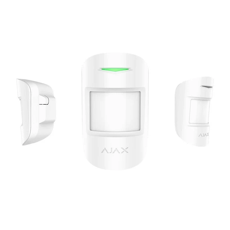 Ajax Detector de quebra de vidros e Sensor para alarme Ajax Jeweller branco - Ajax CombiProtect