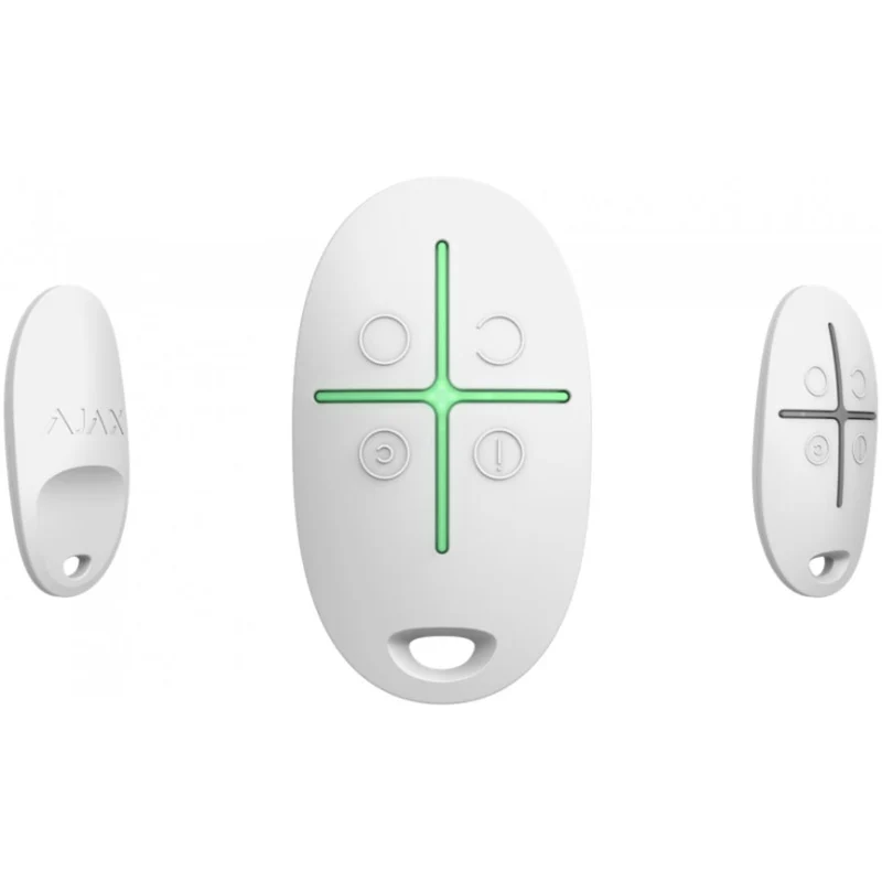 Ajax Comando multifuncional à distância Jeweller branco - SpaceControl Key Fob