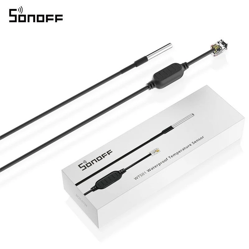 Sonoff Sensor de temperatura à prova de água WTS01
