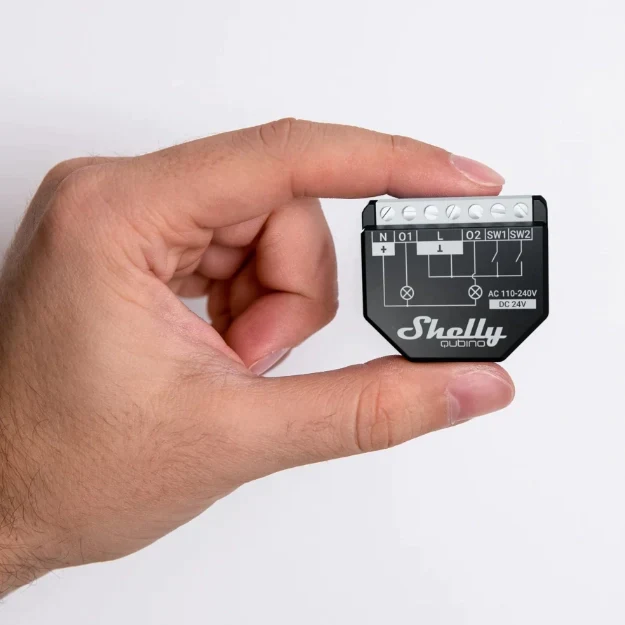 Shelly Qubino Z-Wave 2PM - Módulo Z-Wave