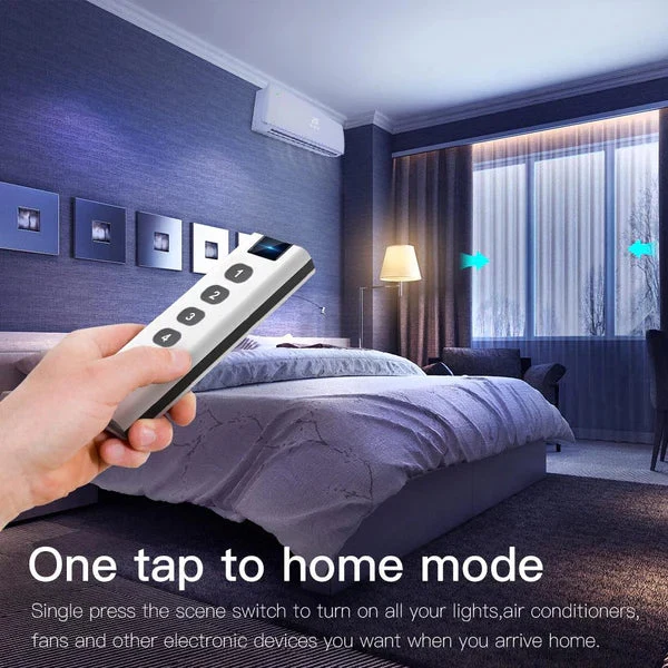 Moes Comando de cenários 4 botões SmartLife Tuya Zigbee