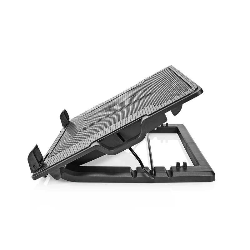 Notebookstandaard Aantal ventilatoren: 2 - USB Gevoed - Aantal standen: 4