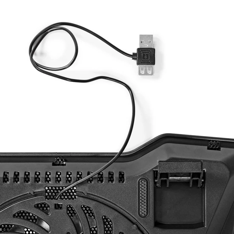 Notebookstandaard Aantal ventilatoren: 1 - USB Gevoed - Aantal standen: 2