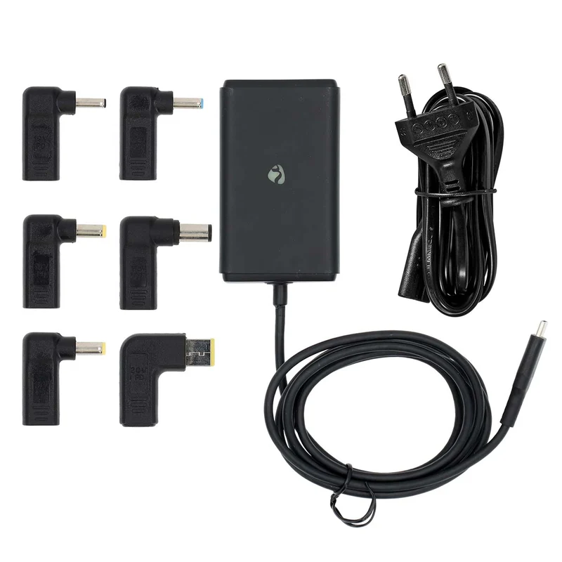 Notebook-Adapter GaN - 65W - 5 / 9 / 12 / 15 / 20 V DC