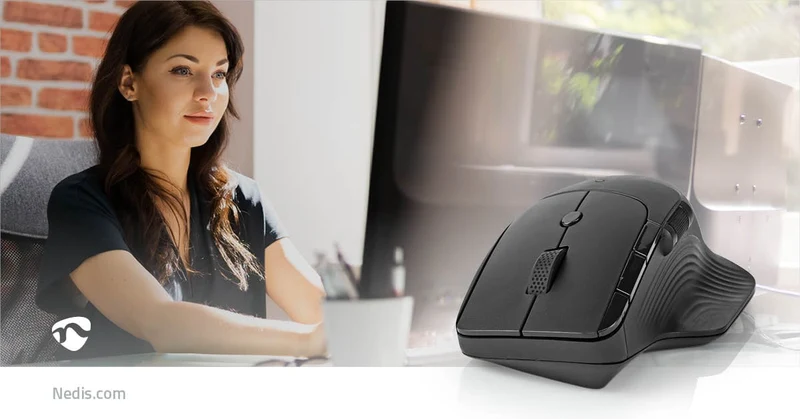 Muis Draadloos - 800 / 1200 / 1600 dpi - Instelbare DPI