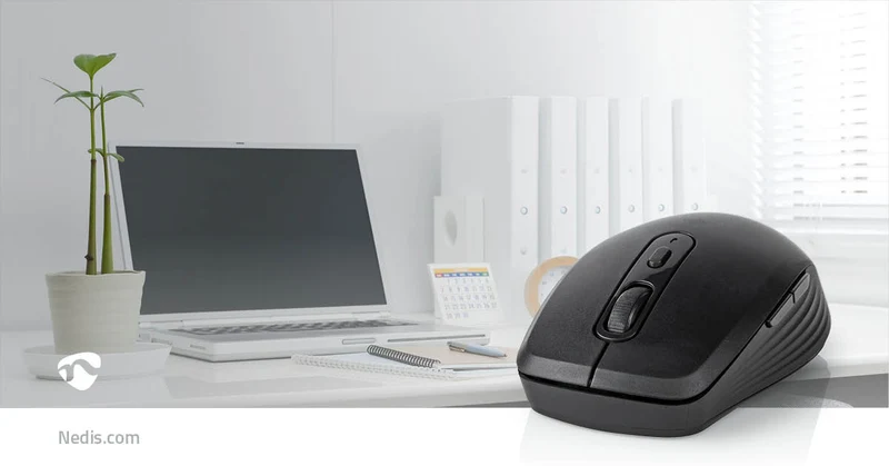 Muis Draadloos - 800 / 1200 / 1600 dpi - Instelbare DPI
