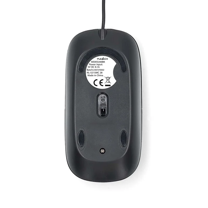 Muis Bedraad - 1000 dpi - Aantal knoppen: 3
