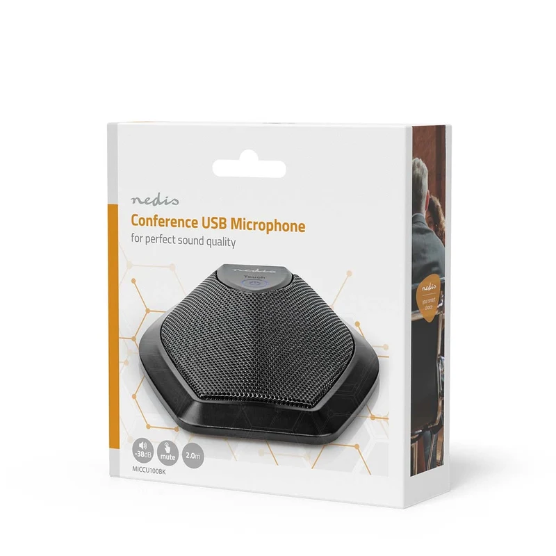 Microfoon Apparaat: Desktop / Notebook - Bedraad - 1x USB