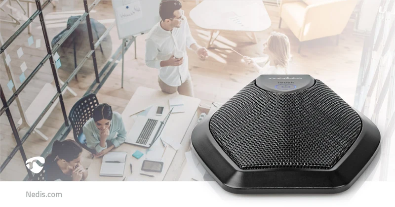 Microfoon Apparaat: Desktop / Notebook - Bedraad - 1x USB