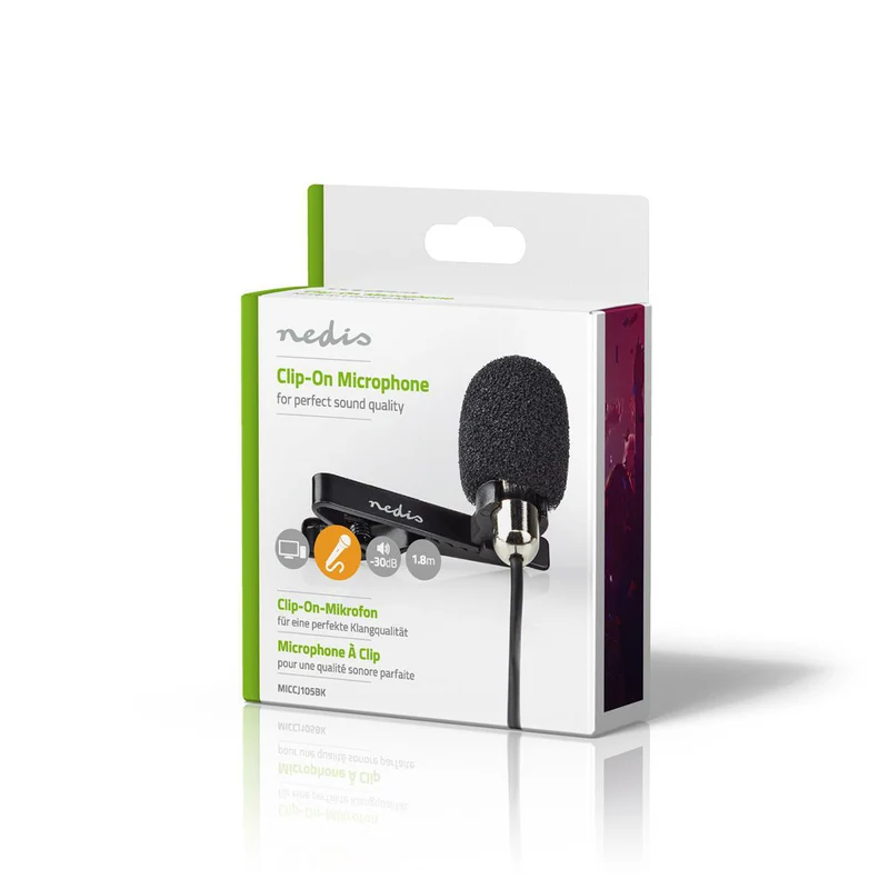 Microfoon Apparaat: Desktop / Notebook / Smartphone / Tablet - Bedraad - 1x 3.5 mm Audio Out