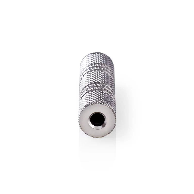 Stereo-Audioadapter 3,5 mm Female - 3,5 mm Female - Vernikkeld