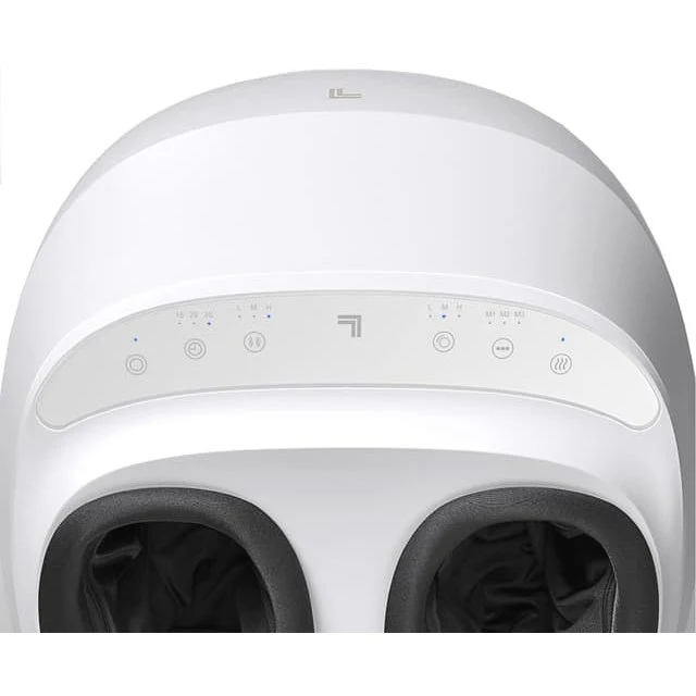 Sharper Image Shiatsu Foot Massager, White/Grey