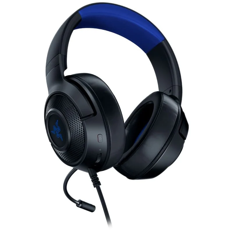 Razer Kraken X Gaming Headset, 3.5 mm, Black/Blue