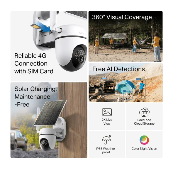 TP-Link Tapo C615G KIT Outdoor Surveillance Camera