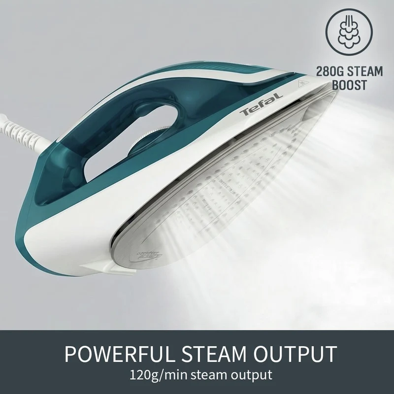 Tefal Express Easy SV6131E0 Steam Iron 2200W, Blue/White