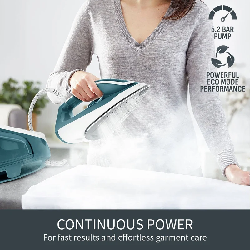 Tefal Express Easy SV6131E0 Steam Iron 2200W, Blue/White