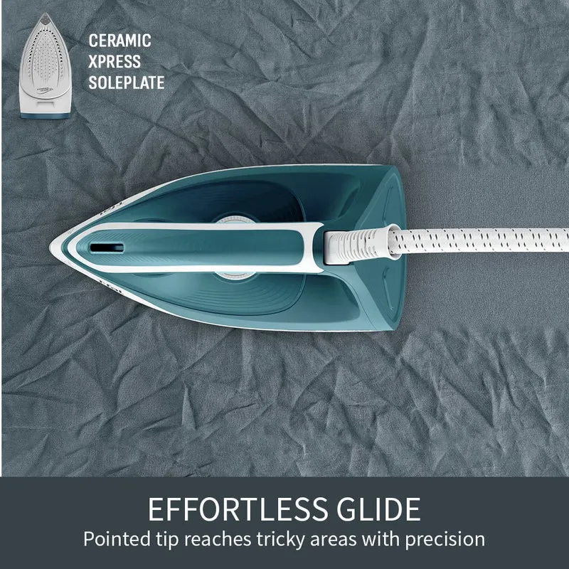 Tefal Express Easy SV6131E0 Steam Iron 2200W, Blue/White