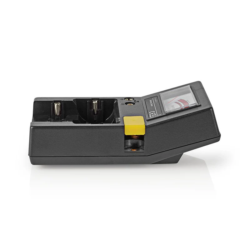 Batterijtester 9V - AA - AAA - Button Cell - C - D - Zwart