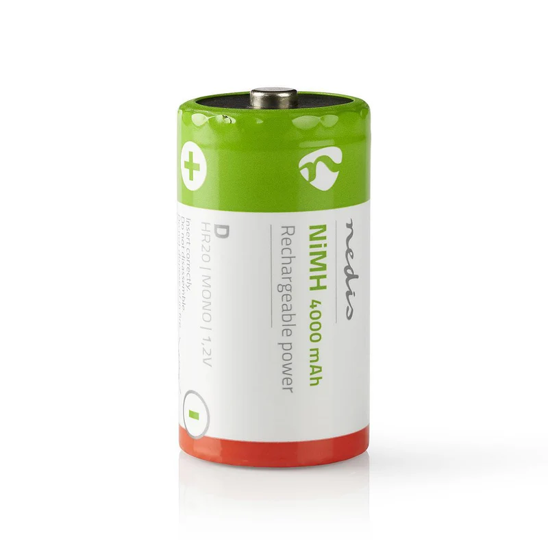 Oplaadbare NiMH-Batterij D 1.2 V DC - 4000 mAh - Voorgeladen