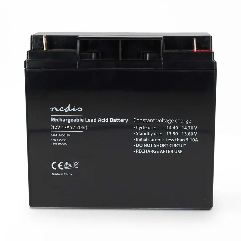 Oplaadbare Loodaccu 12V - 17000 mAh