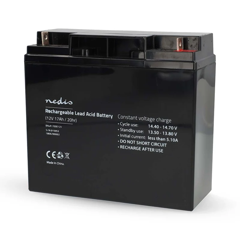 Oplaadbare Loodaccu 12V - 17000 mAh