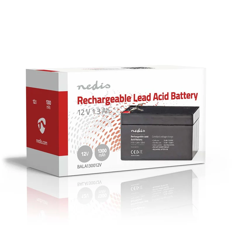 Oplaadbare Loodaccu 12V - 1300 mAh