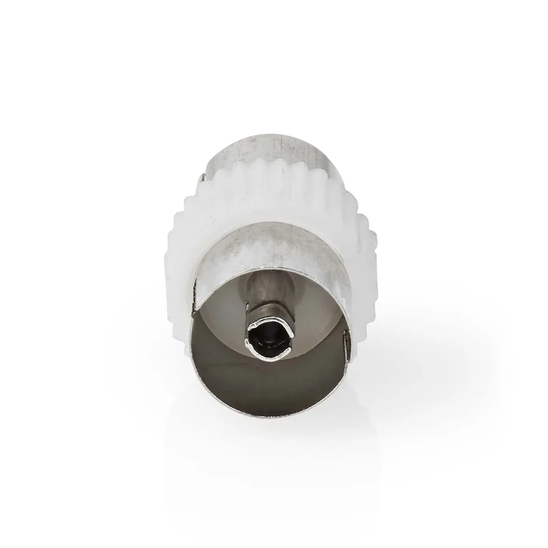 Satelliet- en Antenne-Adapter IEC (Coax) Female - IEC (Coax) Female - Vernikkeld
