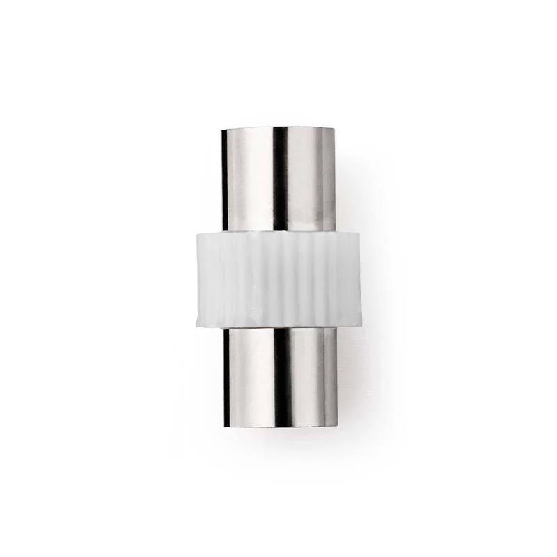 Satelliet- en Antenne-Adapter IEC (Coax) Female - IEC (Coax) Female - Vernikkeld