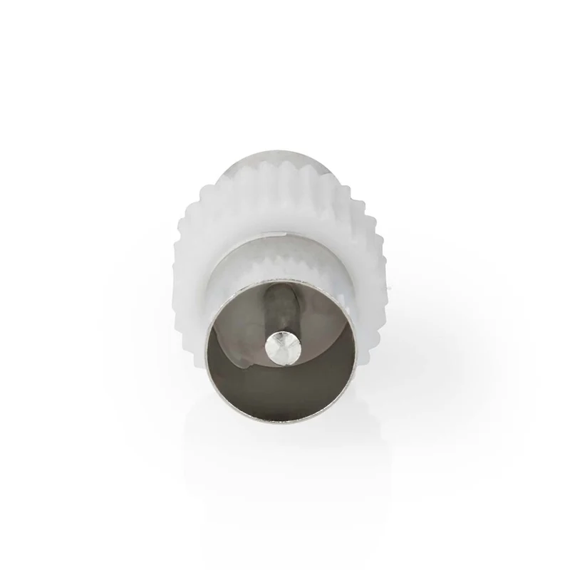 Satelliet- en Antenne-Adapter IEC (Coax) Male - IEC (Coax) Male - Vernikkeld