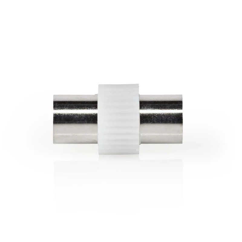 Satelliet- en Antenne-Adapter IEC (Coax) Male - IEC (Coax) Male - Vernikkeld